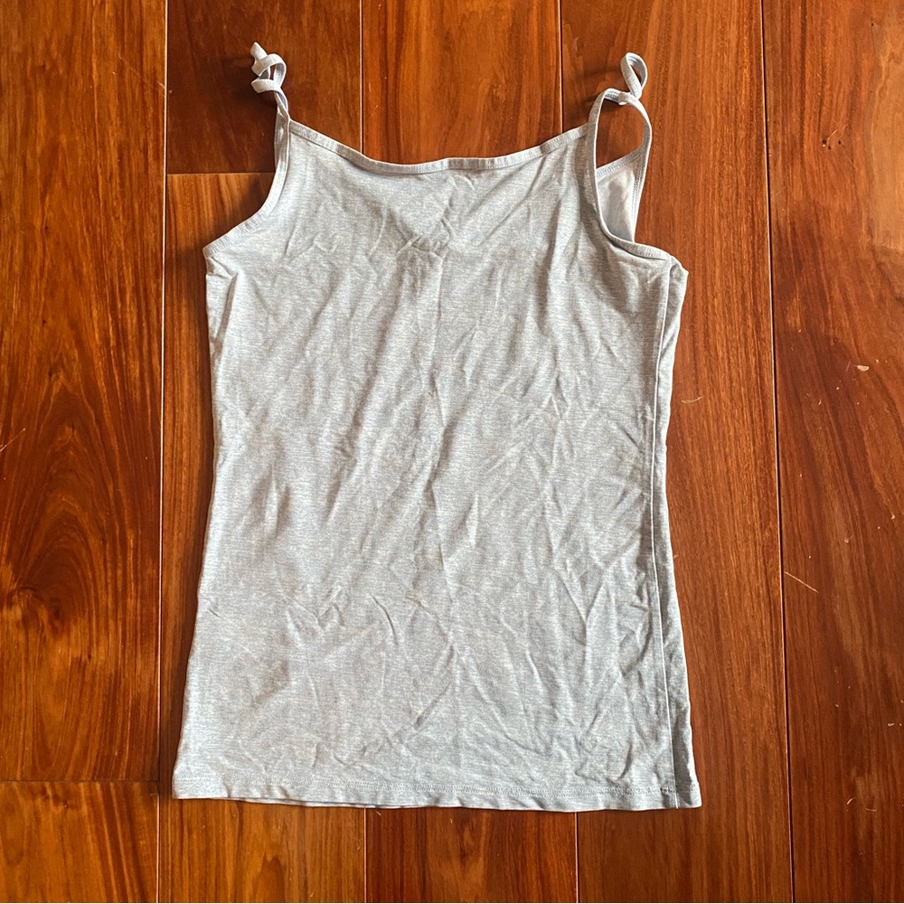 Uniqlo Airism Cami, Size Small, Color Baby Blue - Picture 2 of 4